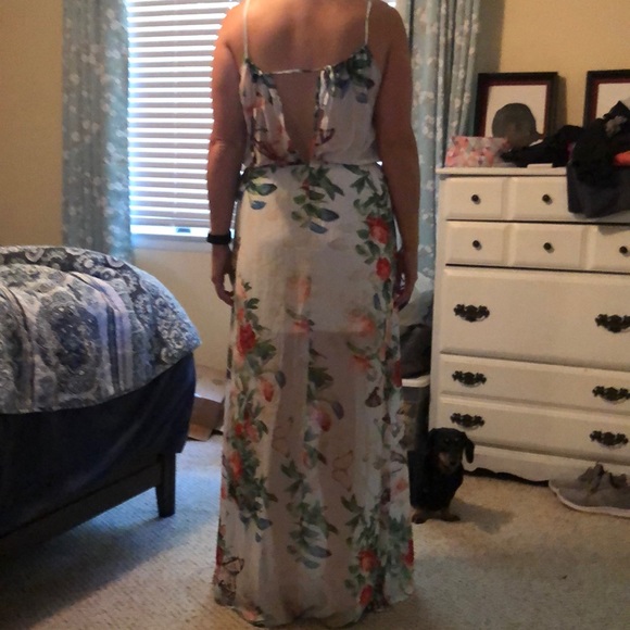 NWT Gorgeous Stitch Fix FATE floral maxi dress - Picture 7 of 8